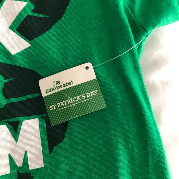 Misses size Small St. Patrick’s Day T-shirt with graphics - Picture 4 of 5